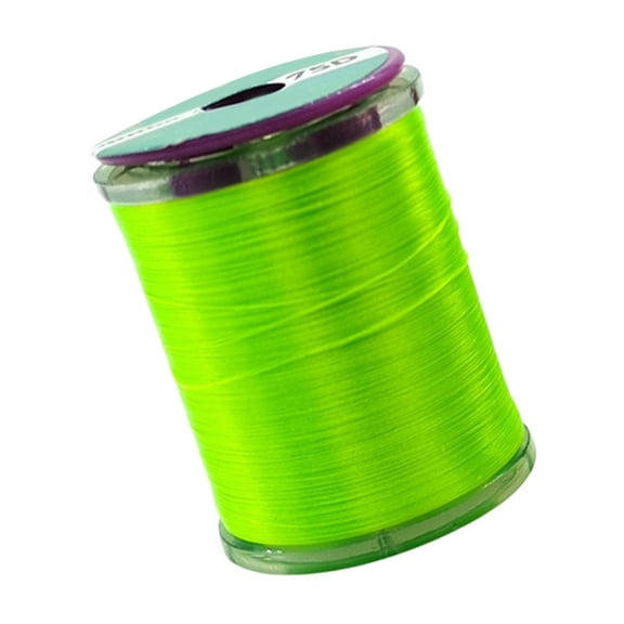 75D Fishing Knotless Tying Thread, 300m Sub Line, High Strength, Plastic Material (Green)