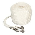 75FT Double Braid Nylon Boat Dock Lines 1565 Lbs Breaking Force Mooring