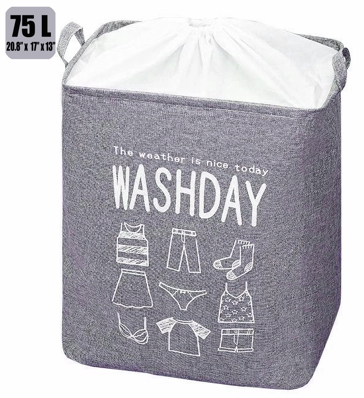 Standing laundry bag deals