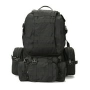 75L Tactical Backpack - Large Military Rucksack for Camping & Hiking Black
