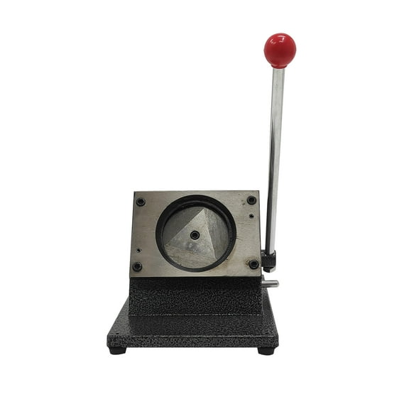 75MM Manual Circular Blade Punch Die Cutter Card Cutter for Cutting Circular Cards and Stickers