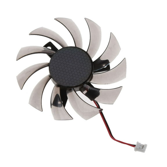 75MM PLD08010S12H 2Pin Cooler Fan Graphics Card Cooling Fan for GTX 560 460 Ti R7 260x R270X MSI 560 Ti