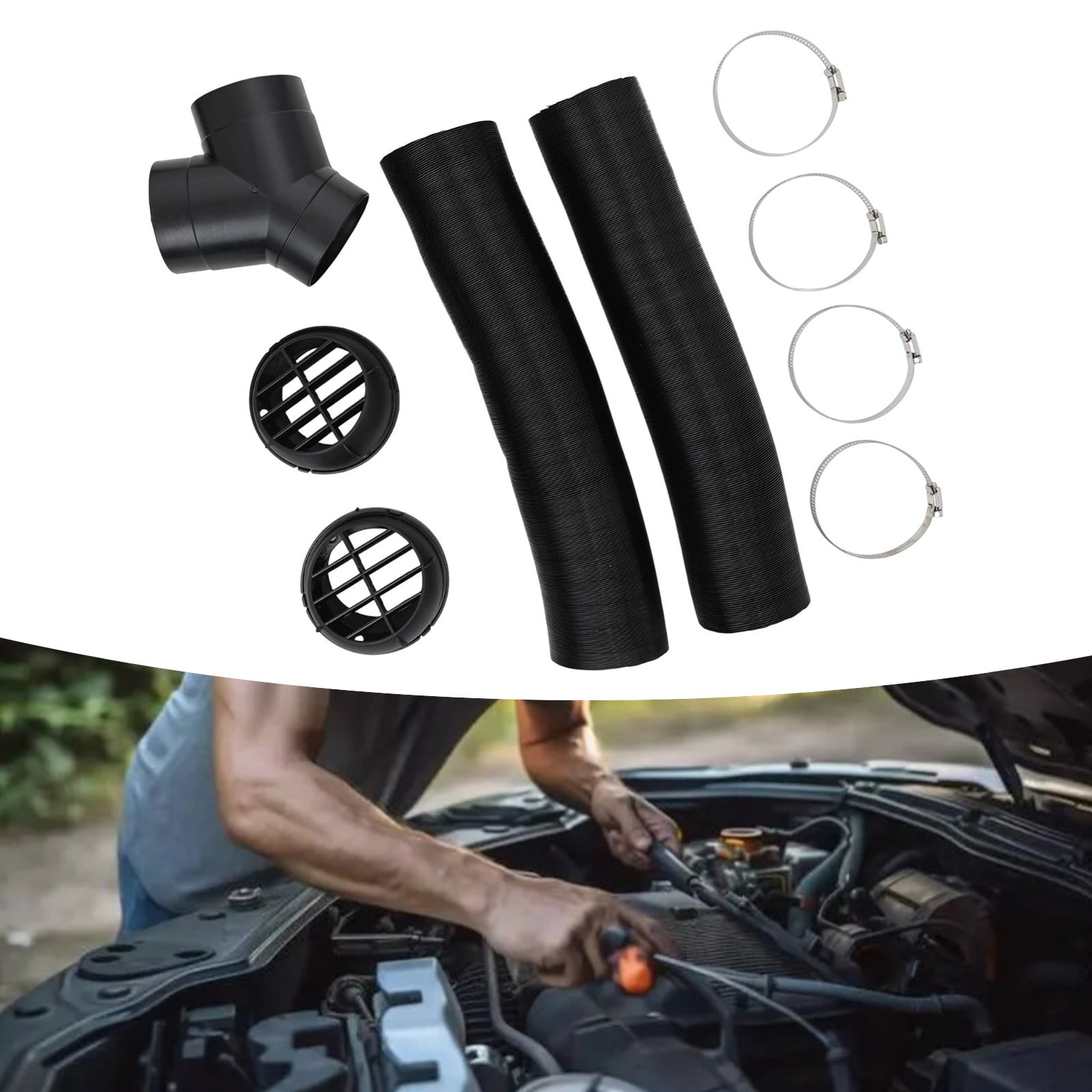 Diesel Heater Air Intake Duct Kit main image 1