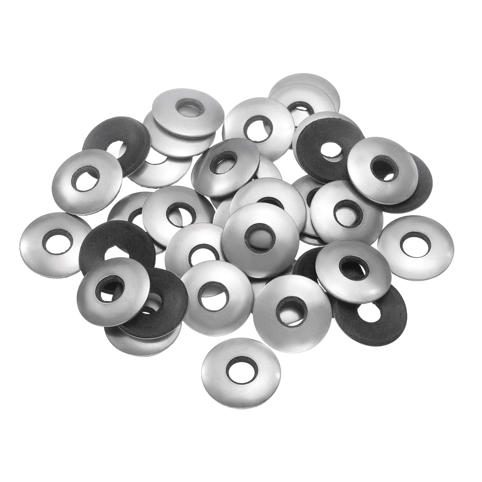 1/4" Stainless Steel EPDM Bonded Sealing Washers - #14 Size - Pack Of 500 - BCP742