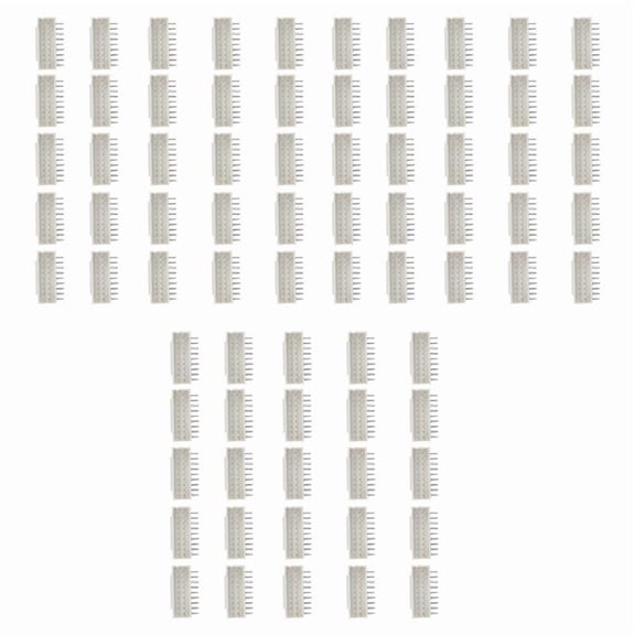 75Pcs BTC BCH ZEC ETH Miner Connector 2X9P Male Socket Suitable for Asic Miner Antminer S9 Z11,75 x 2x9P miner Connector,White