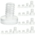 75Pcs Glass Table Top Bumpers Clear Table Glass Bumper with Stem Anti