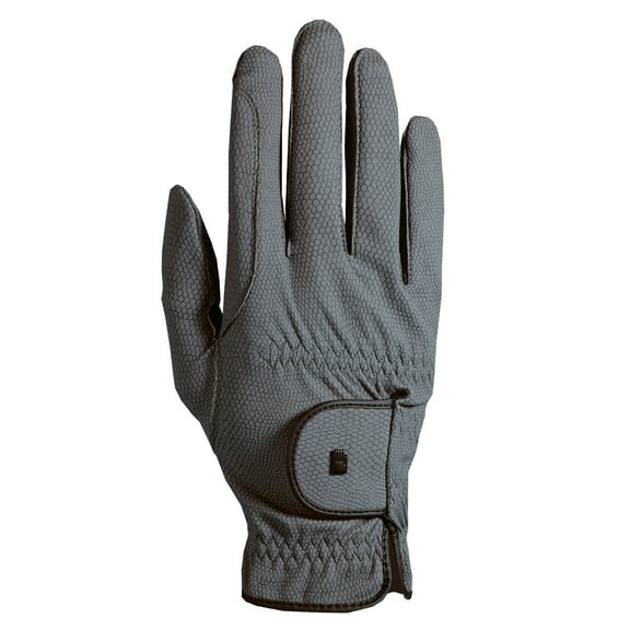 Roeckl Roeck-Grip Unisex Riding Gloves - Anthracite 8