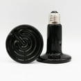 thumbnail image 1 of 75W 220V Reptile Heat Lamp, Infrared Waterproof Ceramic Heat Lamp E27 Ceramic Heat Lamp for Reptile Amphibian, 1 of 5