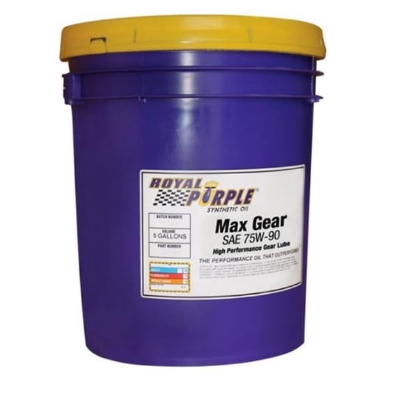 75W 5 gal High Performance Synthetic Gear Oil Pail
