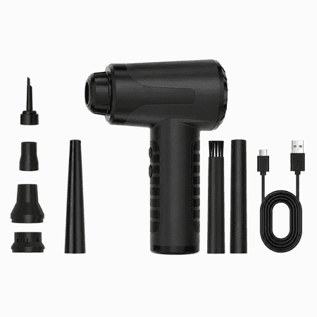 75W Cordless Car Vacuum Cleaner & Air Duster, 2-in-1 Handheld Vacuum with USB-C Rechargeable