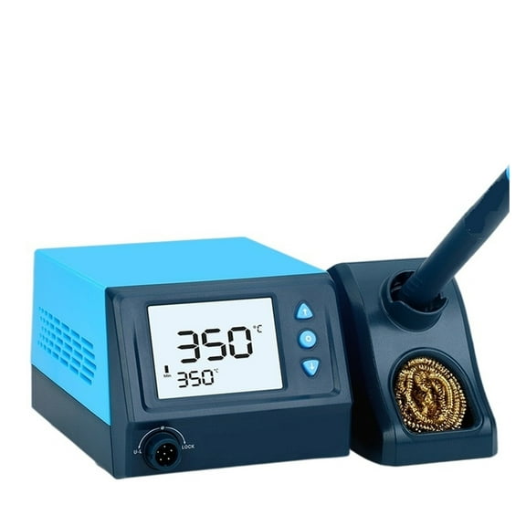 75W Electric Soldering Iron Constant Adjustable Temperature Welding Repair Digital Display T12 Soldering Station ,Fast Heating and Auto Hibernate