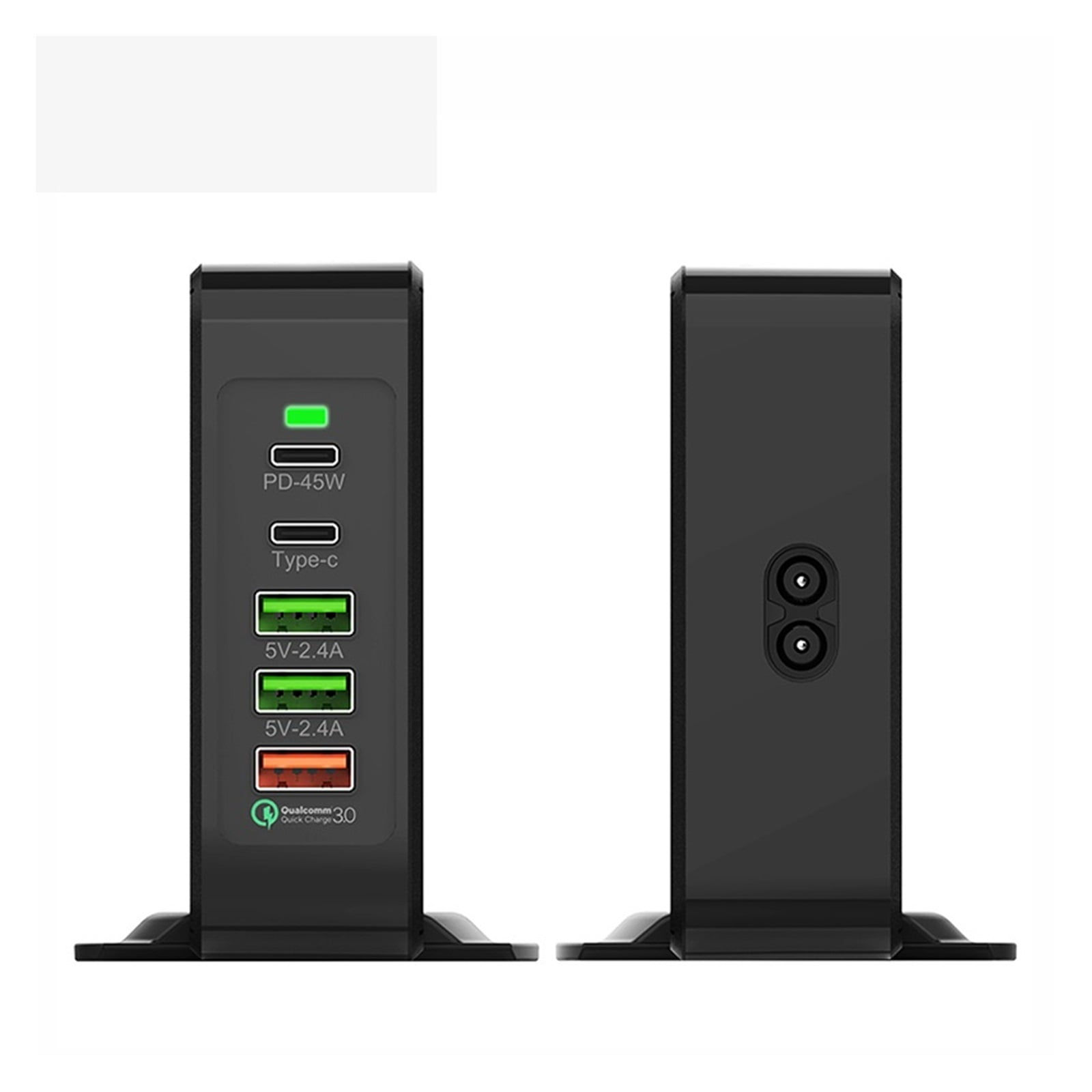 75W Quick Charge 3.0 USB Type C PD Power Adapter Phone Charger Tablet Fast USB Charger ,No More Cable Clutter
