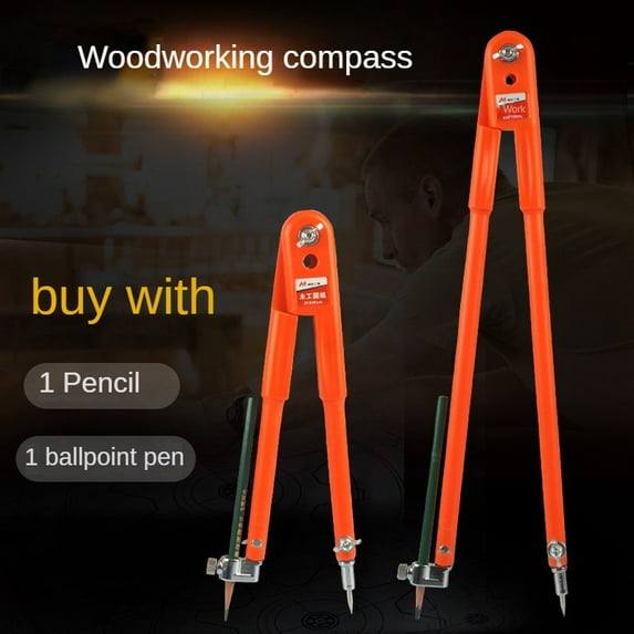 75cm Diameter Drawing compass Woodworking circle scriber Adjustable Marking Scribing wood tool Multifunction Home Tools