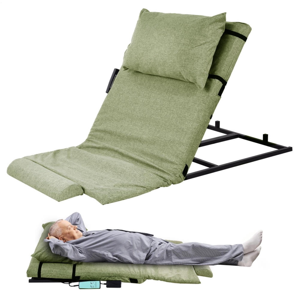 75cm Electric Lift Bed Backrest w/ Memory Cushion & Foot Rest - 600lbs ...
