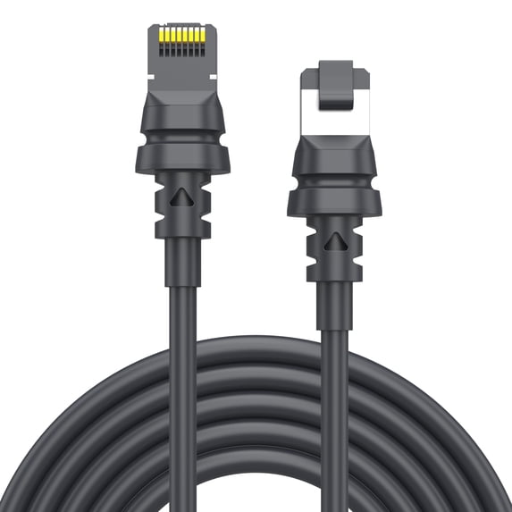 Starlink Gen 3/Starlink Mini Kabel 23M/75FT Für Starlink Standard Actuated Gen 3strlink Mini Ersatzkabel Starlink V3 Wasserdicht Starlink Ethernet Kabel V3 Fur Starlink Rectangular Satellite V3