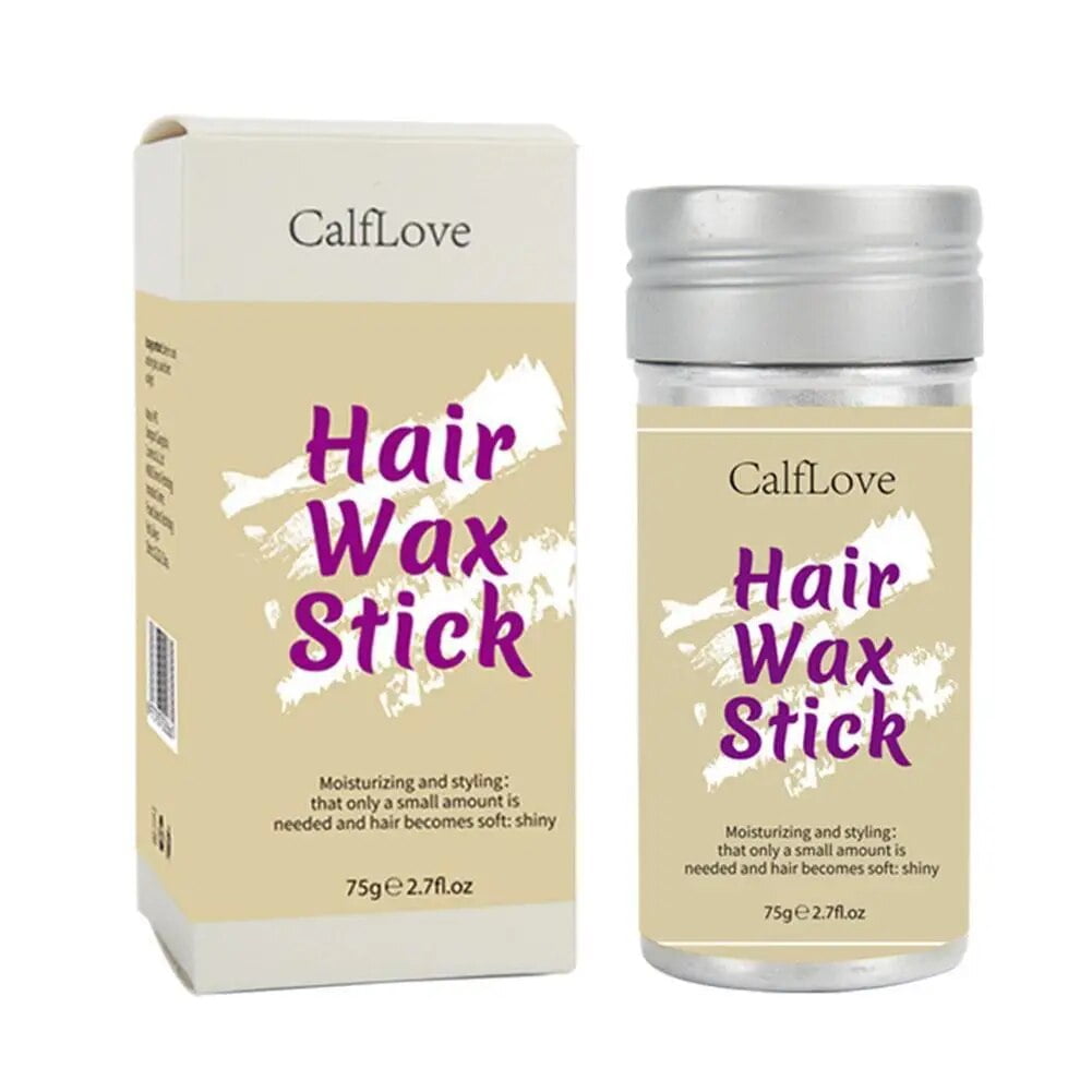 75g Hair Wax Stick Styling Wax for Smooth Wigs Slick Stick for Hair Non
