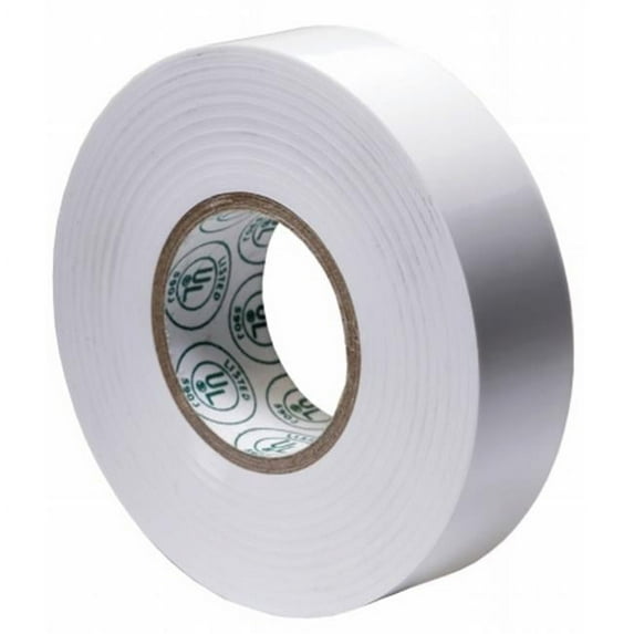 75in. X 66ft. White Electrical Tape