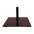 thumbnail image 1 of 75lb Flat Steel Brown Patio Umbrella Base, 1 of 6