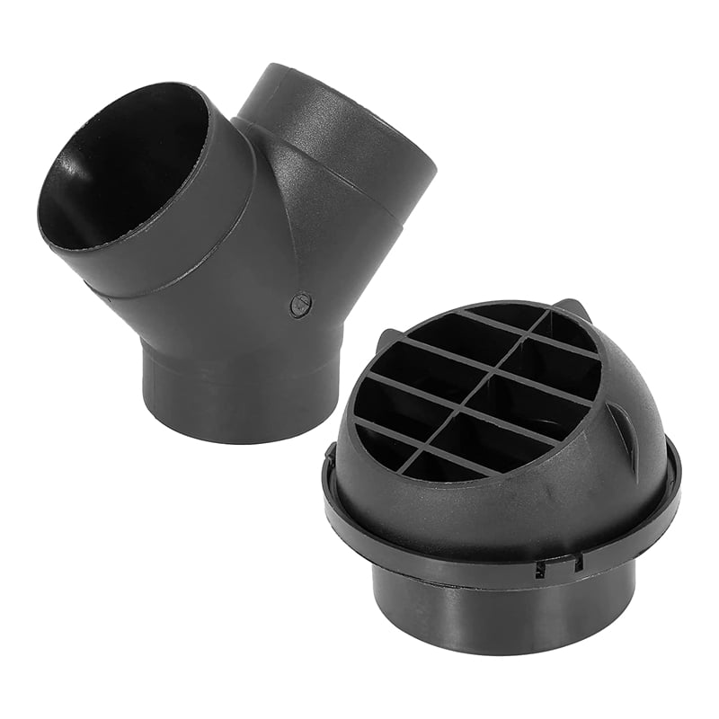 75mm Automobile Heater Pipe Warm Air Outlet and 3Way Air Pipe Y