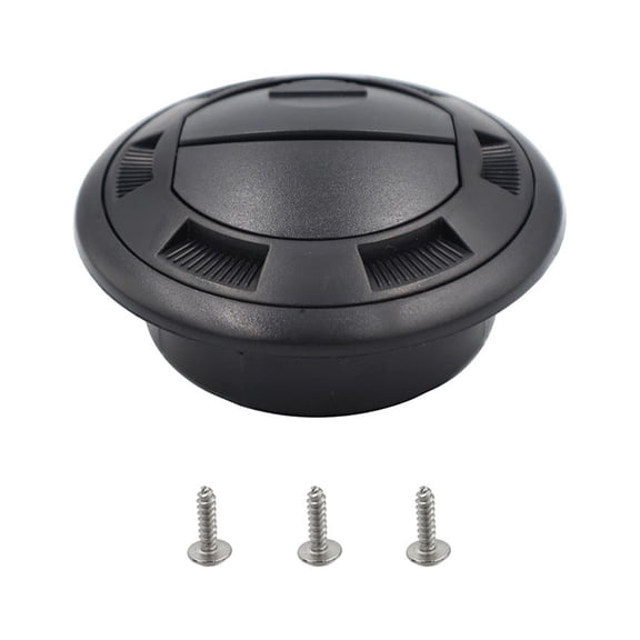 75mm Diesel Heater Duct Hose Pipe Air Vent Outlet Closeable Rotatable Black