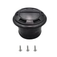 thumbnail image 1 of 75mm Diesel Heater Duct Hose Pipe Air Vent Outlet Closeable Rotatable Black, 1 of 5
