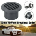thumbnail image 1 of 75mm Diesel Heater Ducting Duct Warm Air Vent directional Outlet For Webasto, 1 of 11