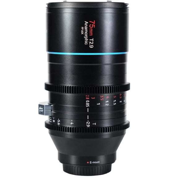 Sirui 75mm T2.9 1.6x Anamorphic Lens for Canon RF