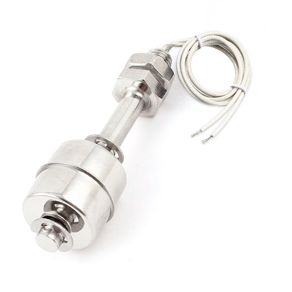 75mm Vertical Stainless Steel Water Level Sensor Float Switch -30C to 125C