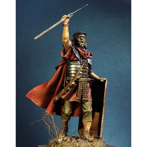 75mm resin unpainted model kit, military theme, Roman legionary soldier unassembled and unpainted GK