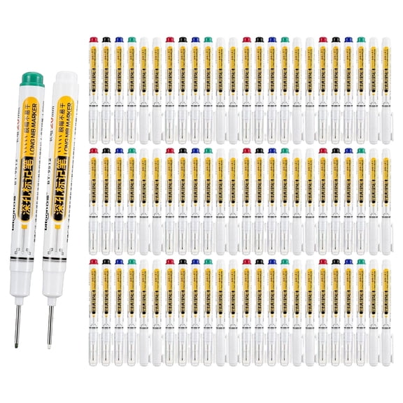 75pcs Hole Marker Pen with Waterproof Designs Ensuring Long Time Use Marks in Wet Conditions Ideal for Outdoor Craft