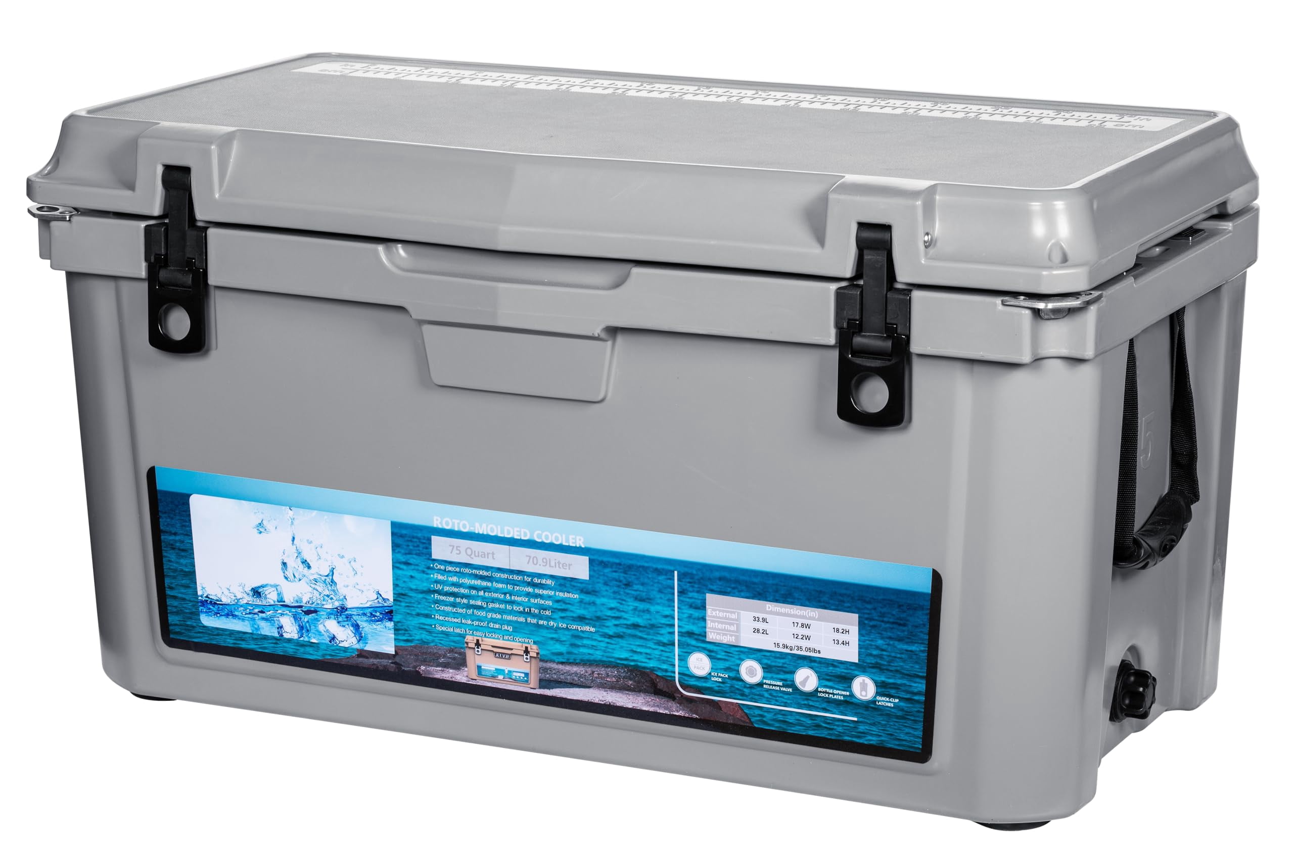 Coleman, Vintage 54-Quart Steel Belted Cooler, 84 Can Capacity