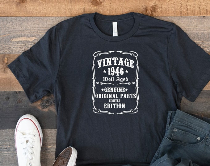 75th Birthday Gift, Made in 1941, All Original Parts T-Shirt