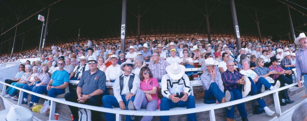 75th Ellensburg Rodeo Labor Day Ellensburg Washington Canvas Art - Panoramic Images (27 x 9)