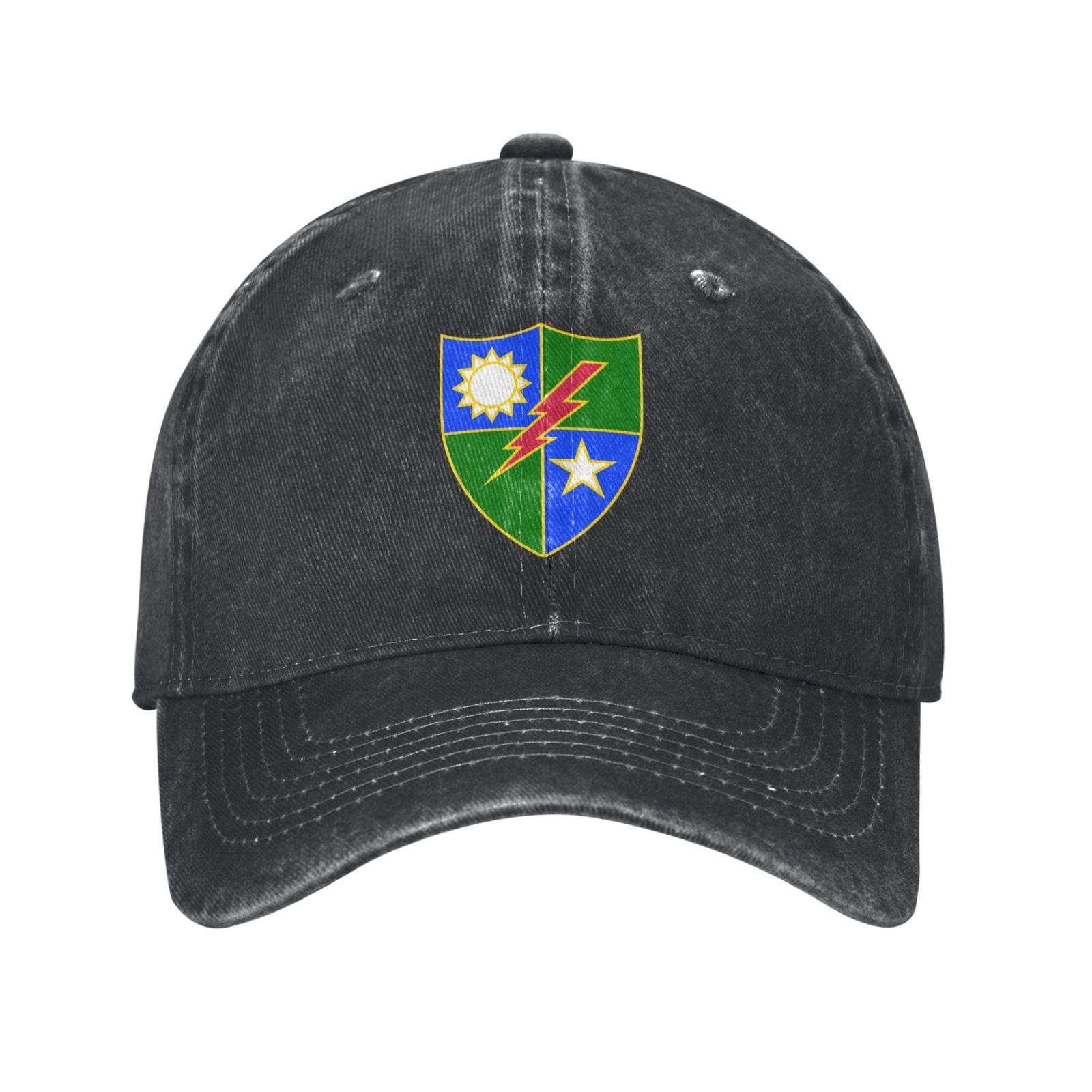 75th Ranger Regiment Logo Unisex Adult Washed Denim Cotton Sport ...