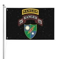 thumbnail image 1 of 75th Ranger Regiment Special Troops Battalion (Stb) Double Sided Flag 2x3ft For Home/Company/Indoor Outdoor Decoration Flag 100% Polyester Banner, 1 of 8