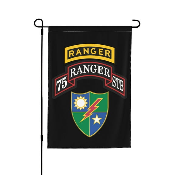 75th Ranger Regiment Special Troops Battalion (Stb) Garden Flag 12.5x18 Inch Double Sided Decorations Outdoor Yard Flags For Outside Lawn Porch Garden Decor