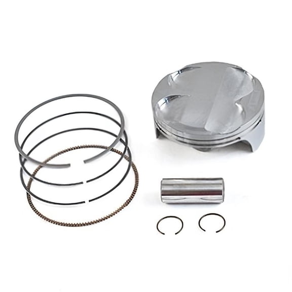 OEM Grade Piston Kit 76.97mm Compatible with Kawasaki KX250F Motocross 2015-2016 249cc Liquid-Cooled DOHC 4-Stroke 4-Valve Single-Cylinder Off-Road Dirt Bike Motorcycle 13001-0747