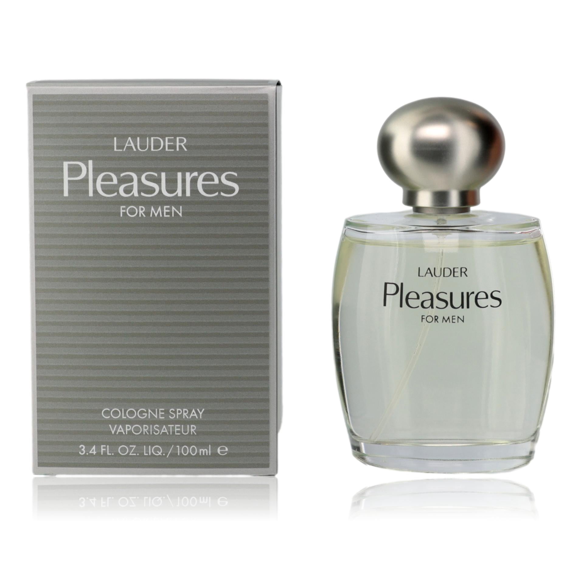 ($76 Value) Estee Lauder Pleasures EDT , for Men, 3.4 Oz