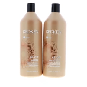 ($76 Value) Redken All Soft Shampoo and Conditioner Liter 33.8oz Duo Pack