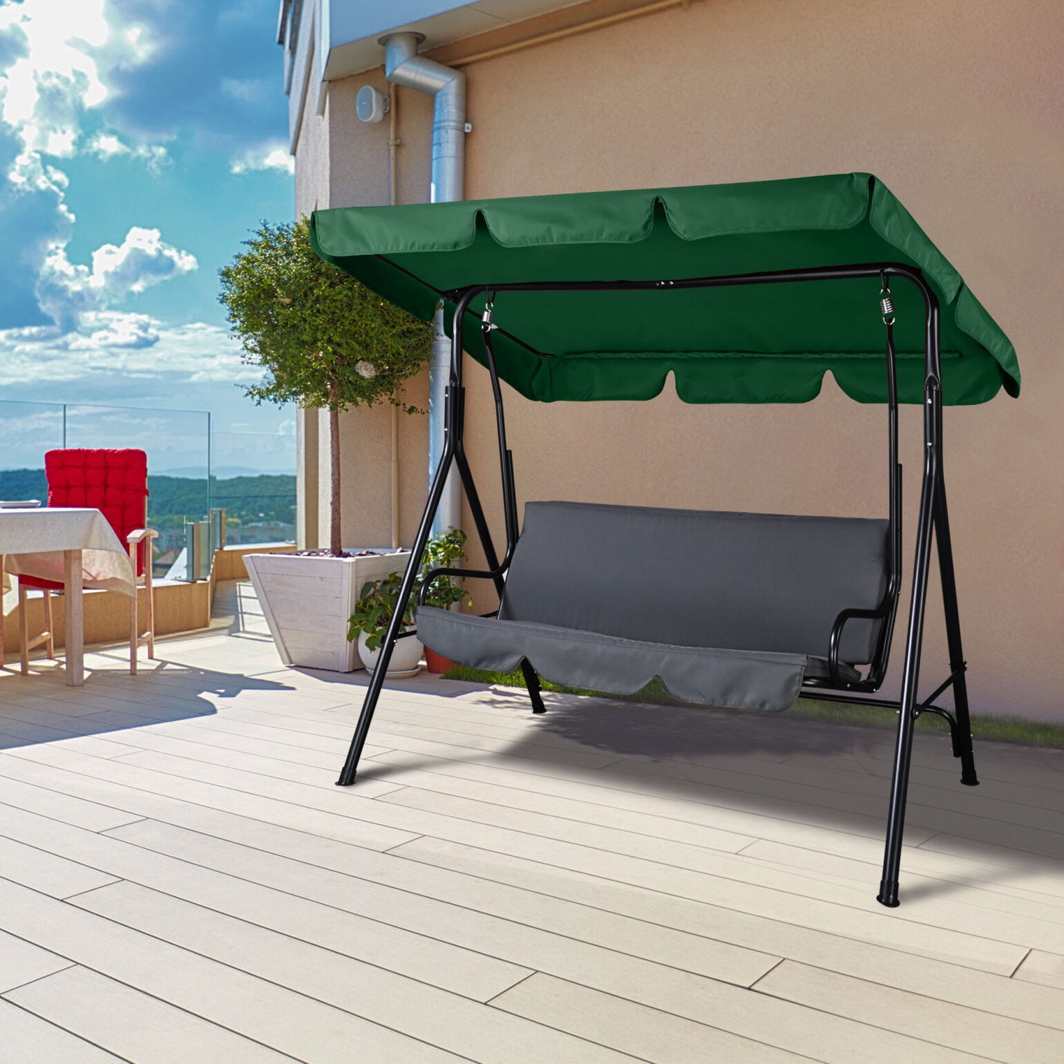 Garden swing canopy frame replacement sale