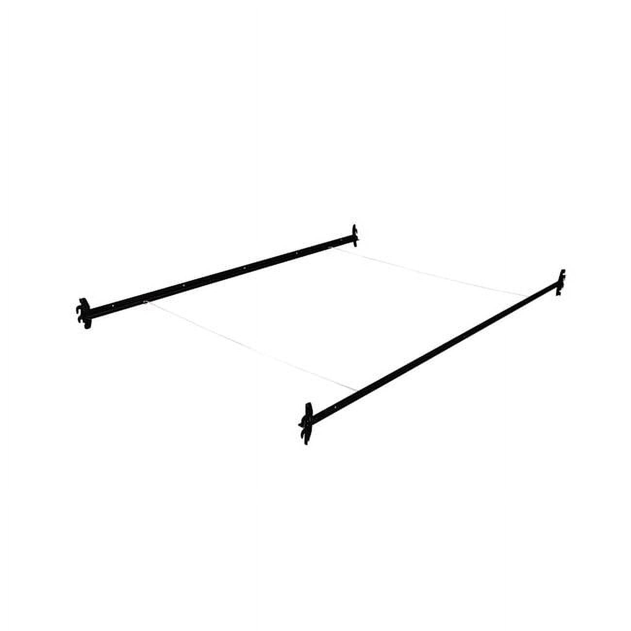 Hollywood Metal Side Frame Railings, 76 x 1.5 x 1.5 in. Hook on Bed