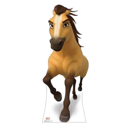 76 x 28 in. Spirit Running Cardboard Cutout, Spirit Untamed
