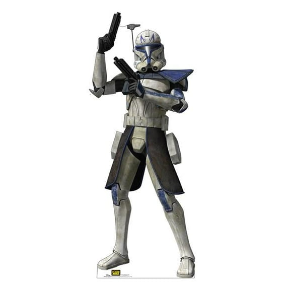 76 x 30 in. Clone Captain Rex Cardboard Cutout, Clone Wars - Season 7