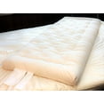 thumbnail image 1 of 76" x 80" x 3" Green Cotton Firm King Stow | Shikibuton | Guest Bed | Floor Mattress, 1 of 5
