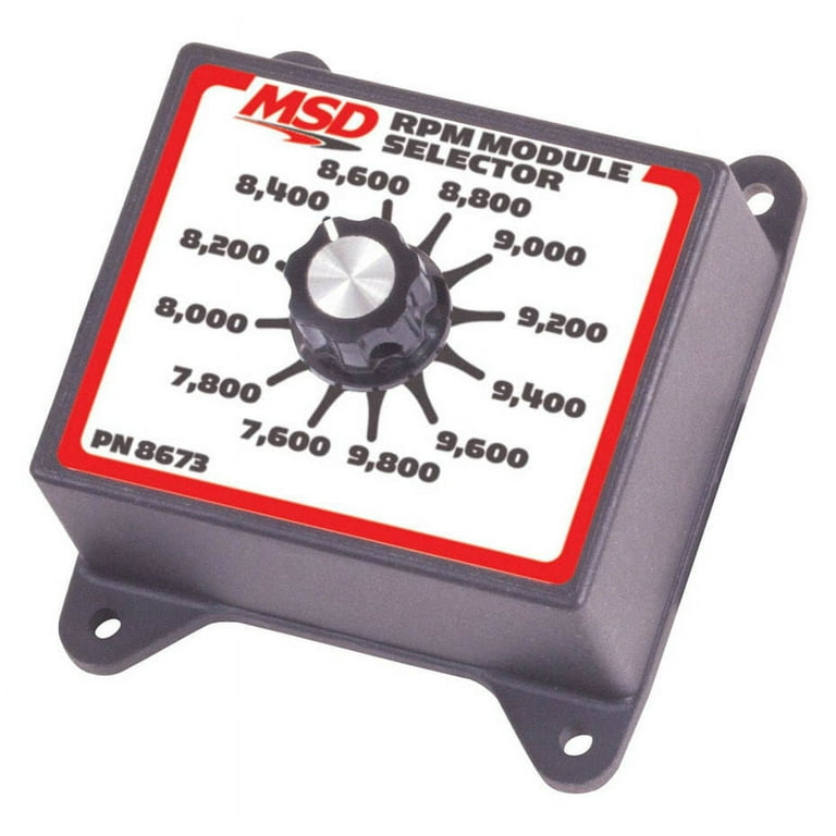 MSD 7600-9800 RPM Module Selector MSD 7600-9800 RPM Module Selector