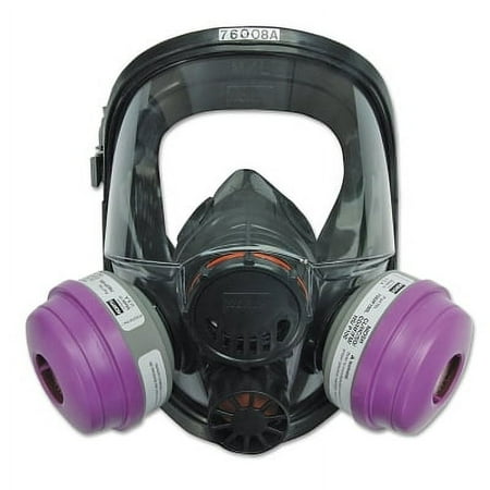 7600 Series Silicone Full Facepiece Respirator, Medium/Large, Silicone | 1 Each