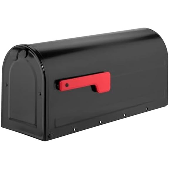 7600B-10 MB1 Mailbox, Medium, Black
