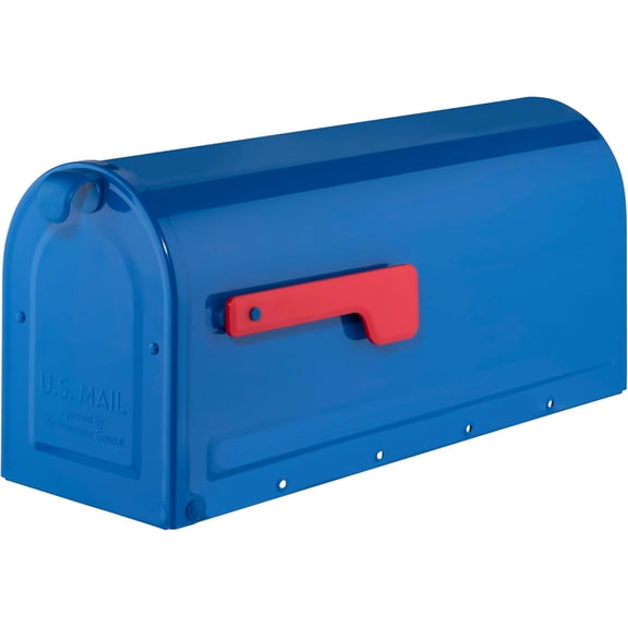 7600BE MB1 Mailbox, Medium, Blue