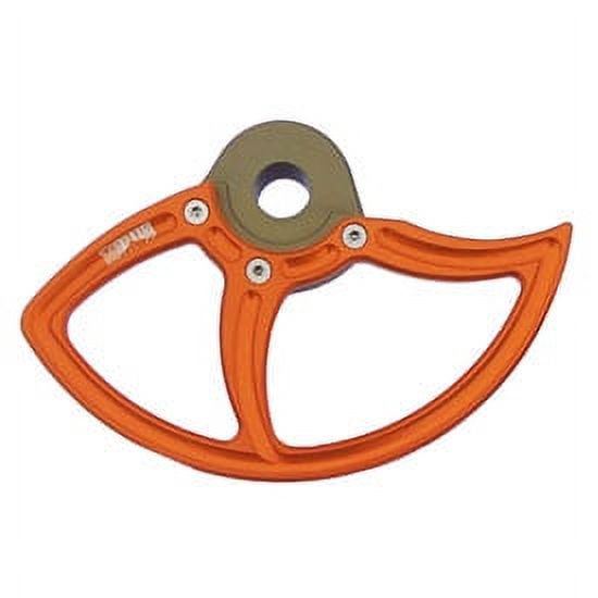 7602 Racing Front Disc Guard Orange for Husqvarna FE 350 2014-2015