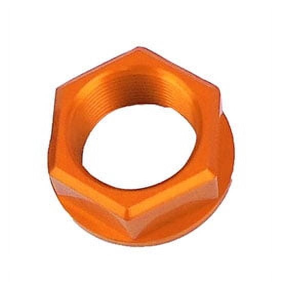 7602 Racing Rear Axle Nut Orange for KTM 150 XC-W (E-Start) 2017-2018
